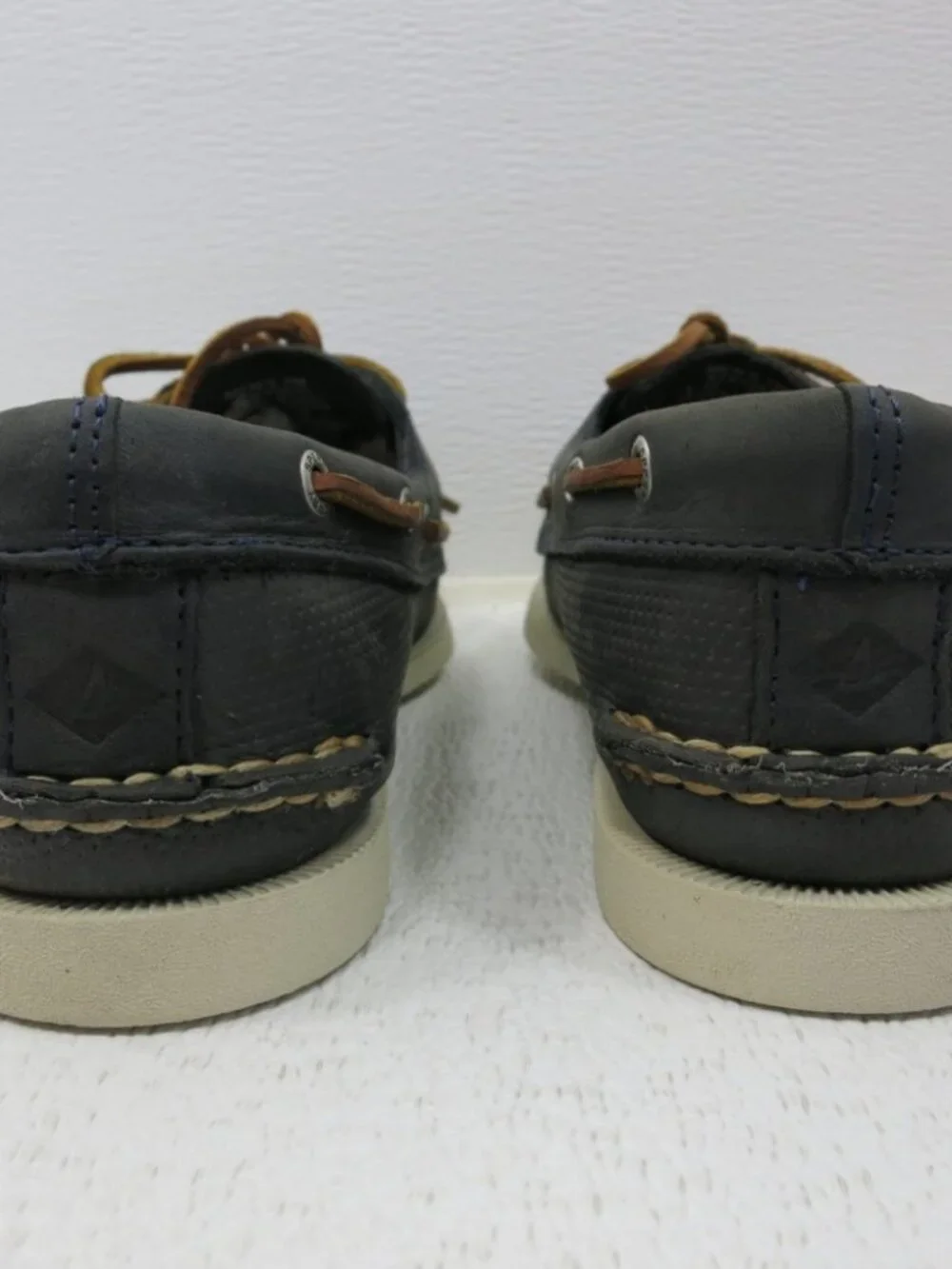 Sperry Top-Sider Drak Gray Nubuck Leather Men's Footwear Casual Deck Shoes 7 M